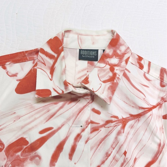 Chico’s jacket size 0. Fits size 4-6 - Picture 4 of 8